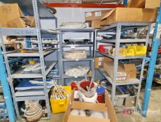 (3) Shelves w/ Pucker Discs & Parts