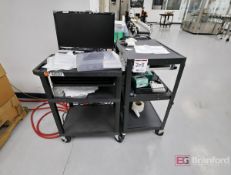 (2)Rolling Media Carts