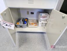 Contents of Cabinet: Jigs & Filtration Funnels