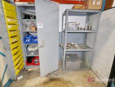 Lyon 2-Door Heavy Duty Steel Cabinet, w/ Crimp Parts, Couplings, Wind Chucks & Shelf