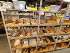 (2) Sections of Shelving w/ Label Maker Parts