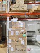 Skid of Aptar Face Black CMN Caps