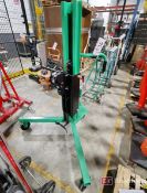 Valleycraft Mdl. 8575-H Hydraulic Drum Lifter, 800lb. Capacity