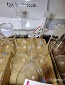 (5) 1000mL Volumetric Glass Flasks