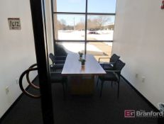 6' Conference Table, w/ [8] Chairs