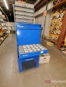 Lot of Fastenal Cabinets & 5-Drawer Cabinet w/ Hardware