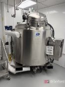A&B Process Systems Stainless Steel Jacketed Mixing Tank