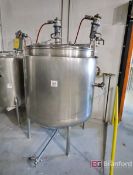 Paul Mueller Approximately 500-Gal. Conical Bottom Stainless Steel Mixing Tank
