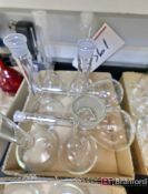 (8) 500mL Volumetric Glass Flasks