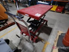 Uline H-8152 1760lb. Capacity Double Scissor Lift Table, 24