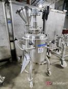 Paul Mueller 60-Liter Stainless Steel Jacketed Conical Bottom Pressure Vessel