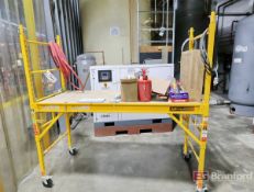 Metal Tech 1000lb. Capacity Rolling 6' Scaffold