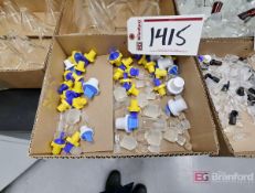 Lot of Assorted Plastic & Glass Caps