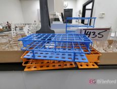 Lot of Test Tubes & Stands