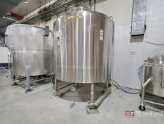 Approximately 2500-Gal. Stainless Steel Jacketed Pressure Vessel