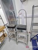 (2) 3' Louisville Step Ladders