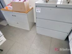 (2) Lateral Cabinets