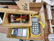 Lot of Digital Thermometers & Multimeter