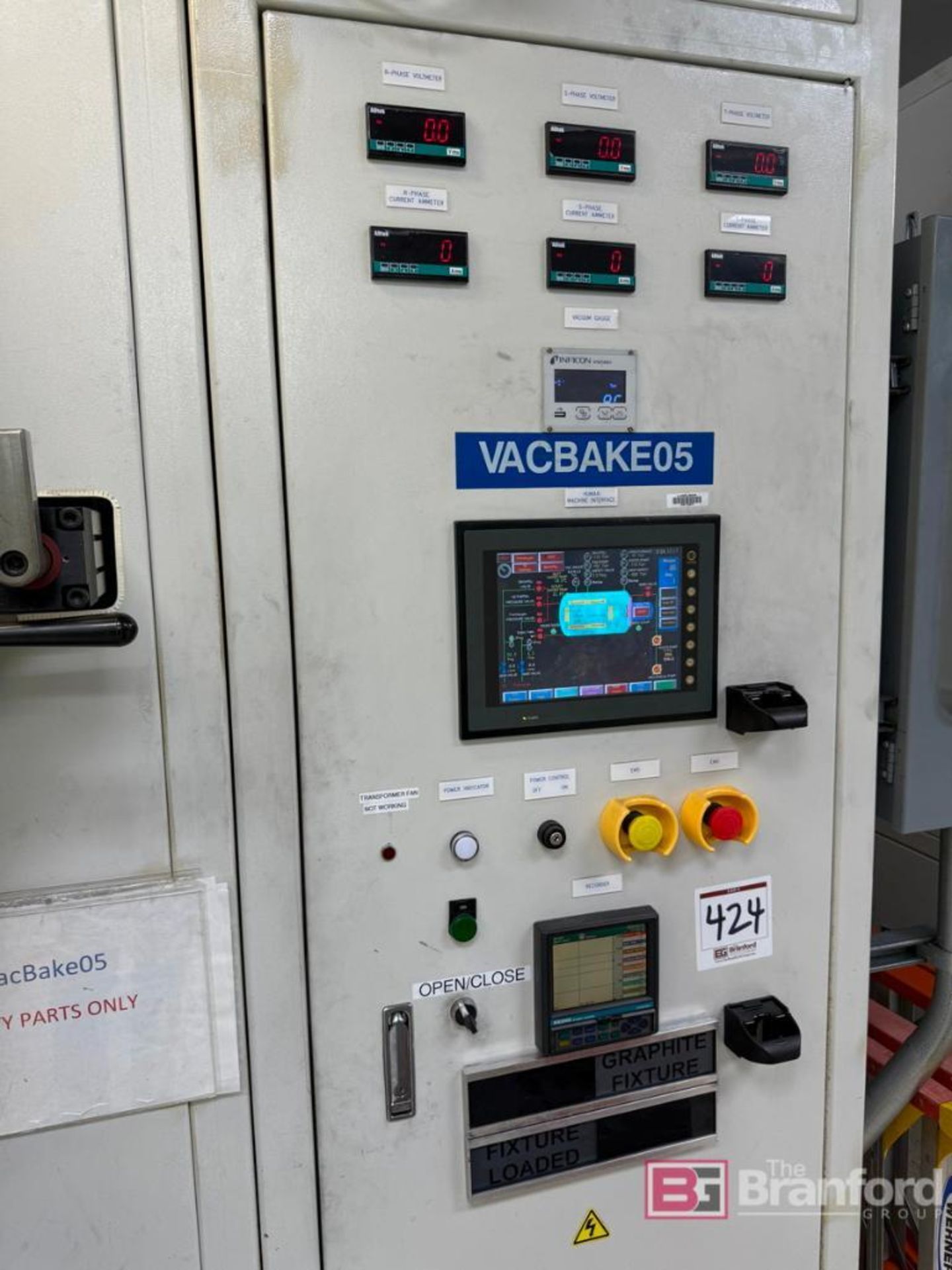 Vincent Vacuum-Tech Burnout Vacuum Furnace; Type: HBM-240G - Image 2 of 9