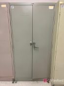 Industrial Metal Storage Cabinet w/ Contents