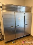 Traulsen 3-Section Solid Door Reach-In Commercial Refrigerator; Model: G30010