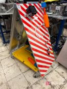 (3) Diamond Life Metal Industrial Tool Rack on Casters