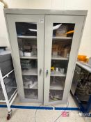 Industrial Metal Storage Cabinet w/ Contents