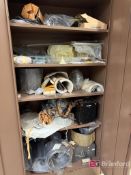 (3) Devon Metal Storage Cabinets w/ Contents.