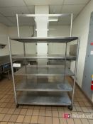 Stainless Steel Commercial Food Storage Rack; 4' Wide