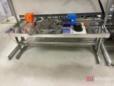 Lot (4) NTA Stainless Steel Work Tables