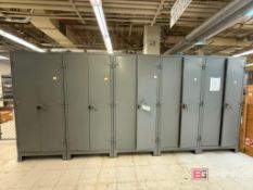 (5) Lyon Industrial Tool Cabinets; w/ Contents