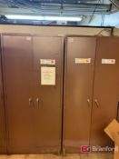(2) Devon Metal Storage Cabinets w/ Contents.