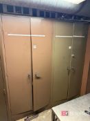 (2) Devon Metal Storage Cabinets w/ Contents.
