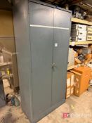 Edsal Metal Storage Cabinet w/ Contents