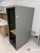 Lot (2) Hewlett Packard Electronic Test Cabinets