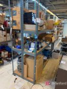 Lot (4) Industrial Racks w/ Contents