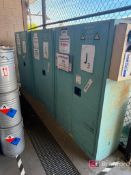 (3) Justrite Flammable Chemical Storage Cabinets