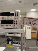 (2) Keithley SourceMeters