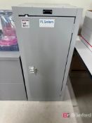 Metal Storage Cabinet w/ Contents