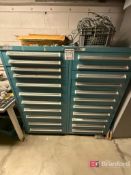 (2) Stanley Vidmar Cabinets w/ Contents