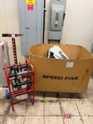 Various Spare Parts and Wire Distributor on Casters