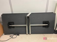 (2) 6' Long Tables w/ Metal Foldable Legs