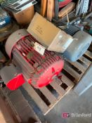 Lot (2) Motors on Pallet