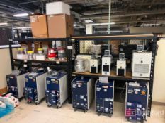 Lot (2) Sections of Adjustable Height Racks; Each Section 6' wide