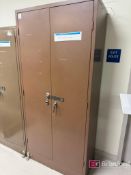 Metal Storage Cabinet w/ Contents