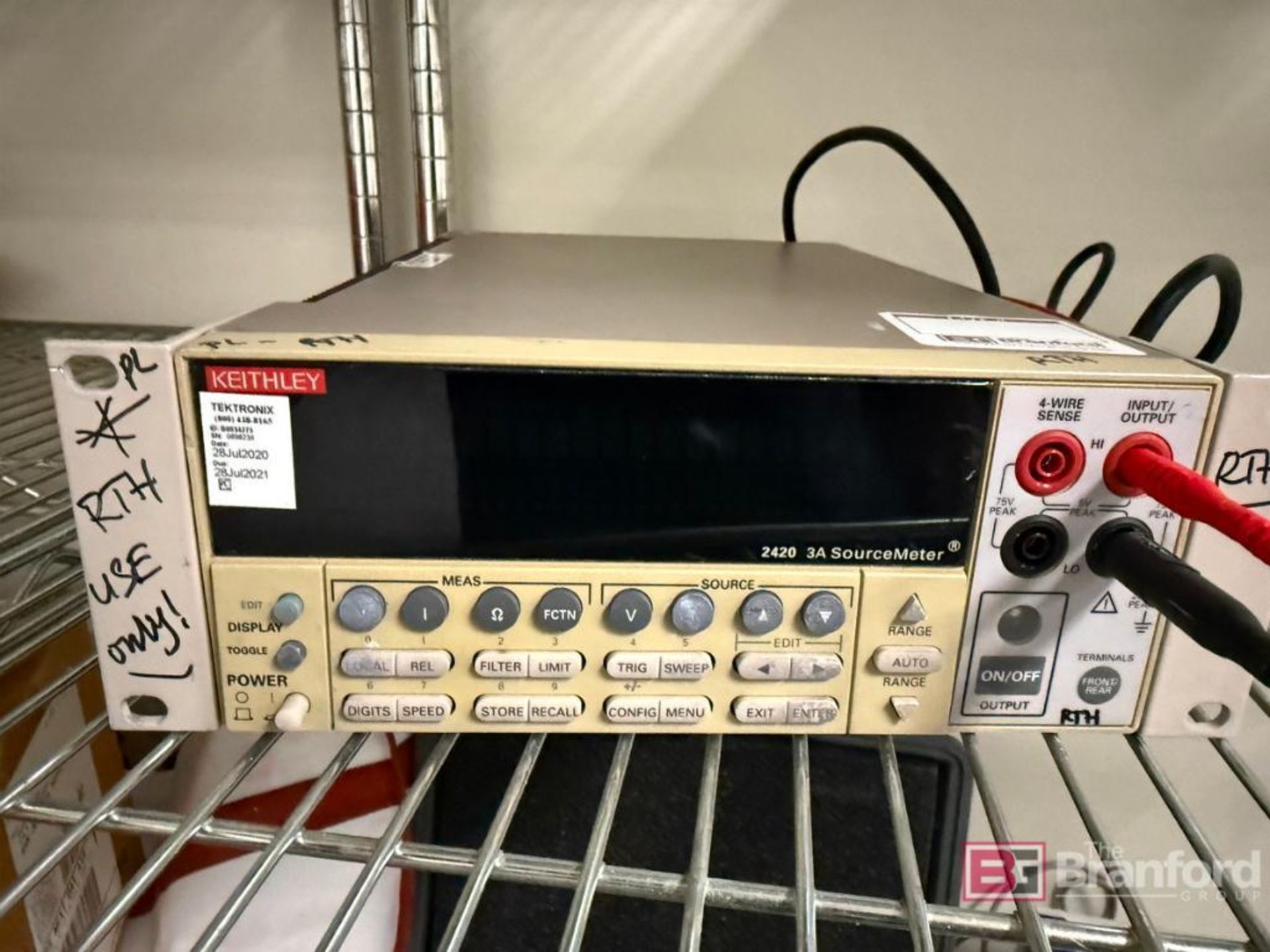 Numerous Test and Measurement Tools; Multiple Epson Projectors; Metro Rack