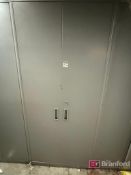 (3) Steelcase Metal Storage Cabinets w/ Contents