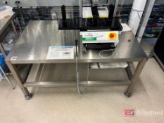 Lot (4) Stainless Steel Work Tables