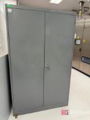 Industrial Metal Storage Cabinet w/ Contents