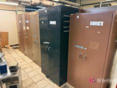 (5) Devon Metal Storage Cabinets w/ Contents